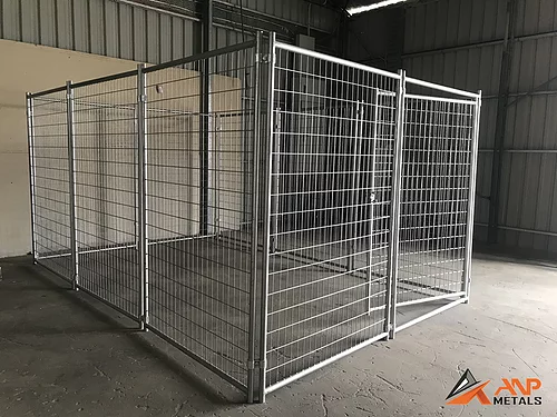 Heavy Duty Dog Enclosure 3.6m x 2.4m x 1.8m - ANP Metals - Custom Heavy Duty Dog Enclosure About Dramatic Mile